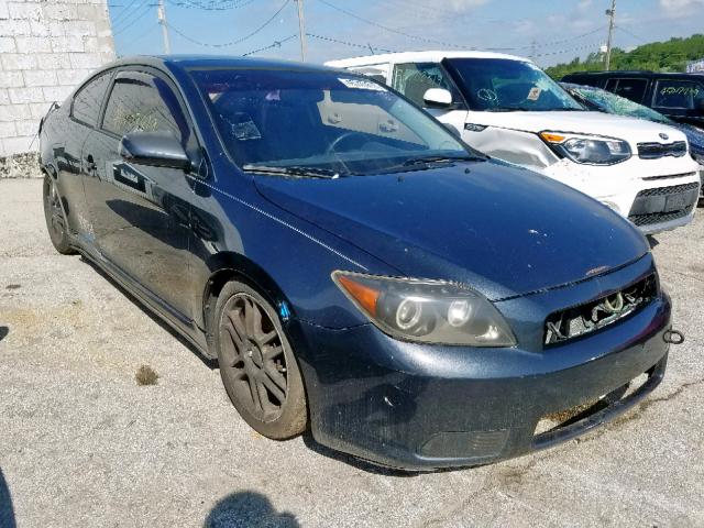 JTKDE167280245397 - 2008 TOYOTA SCION TC BLUE photo 1