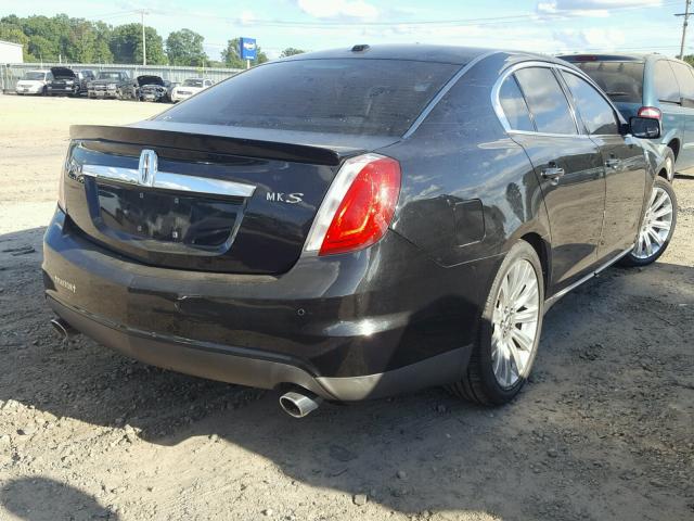 1LNHM93R99G611618 - 2009 LINCOLN MKS BLACK photo 4