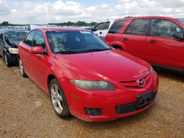 1YVHP80C585M06565 - 2008 MAZDA 6 I RED photo 1