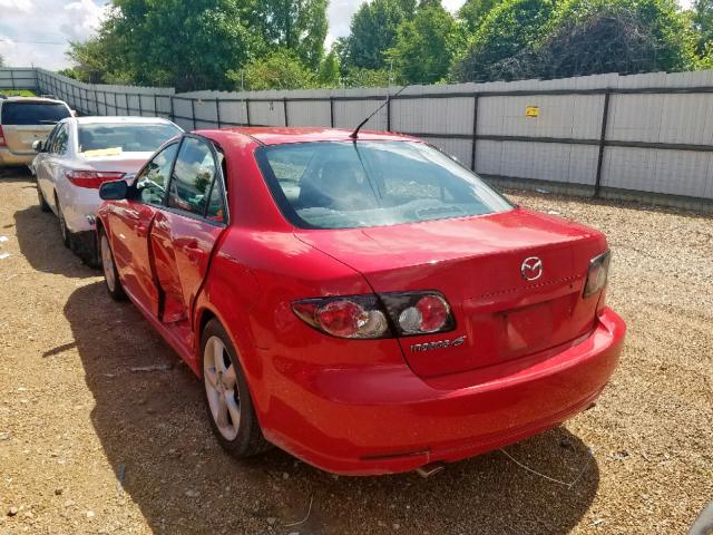 1YVHP80C585M06565 - 2008 MAZDA 6 I RED photo 3