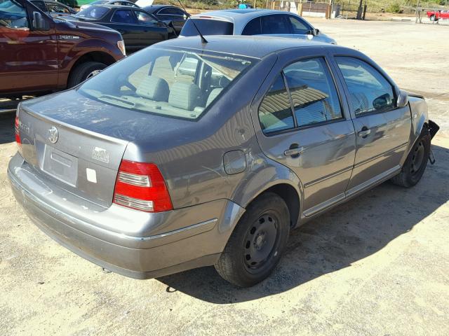 3VWRK69M94M120566 - 2004 VOLKSWAGEN JETTA GL GRAY photo 4