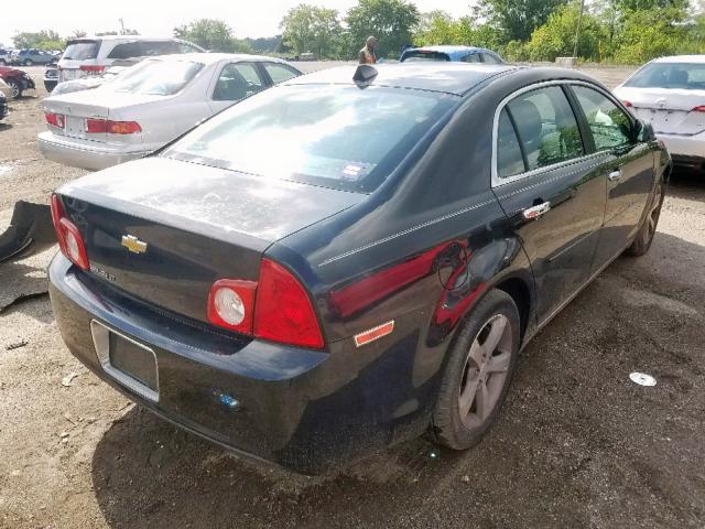 1G1ZC5E02CF140159 - 2012 CHEVROLET MALIBU 1LT 黑色 照片 4