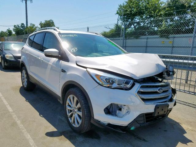 1FMCU9J92HUC70513 - 2017 FORD ESCAPE TIT WHITE photo 1