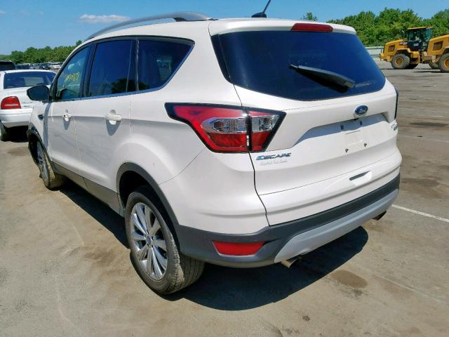 1FMCU9J92HUC70513 - 2017 FORD ESCAPE TIT WHITE photo 3