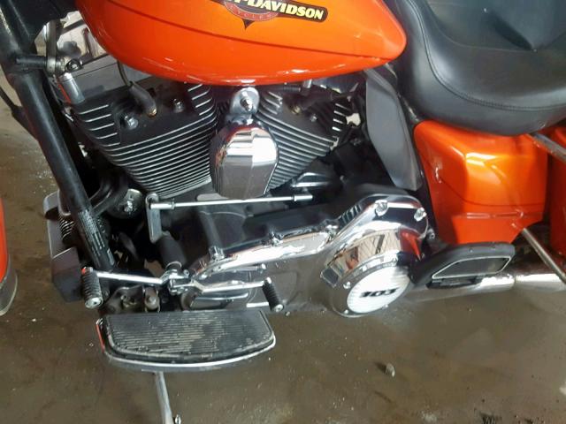 1HD1KEM12CB669635 - 2012 HARLEY-DAVIDSON FLHTK ELEC ORANGE photo 7