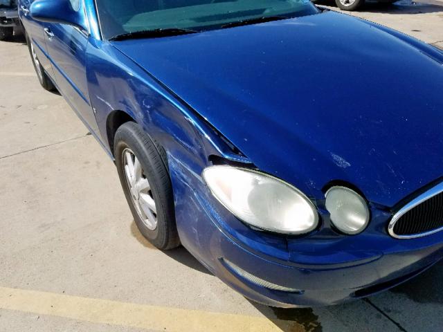 2G4WD582661159129 - 2006 BUICK LACROSSE C BLUE photo 9