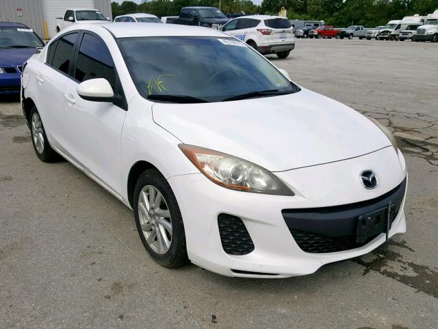 JM1BL1VF8C1502353 - 2012 MAZDA 3 I WHITE photo 1