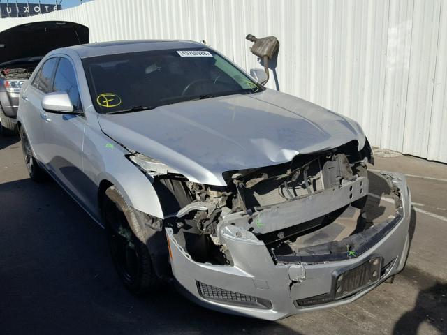 1G6AA5RXXD0159762 - 2013 CADILLAC ATS SILVER photo 1