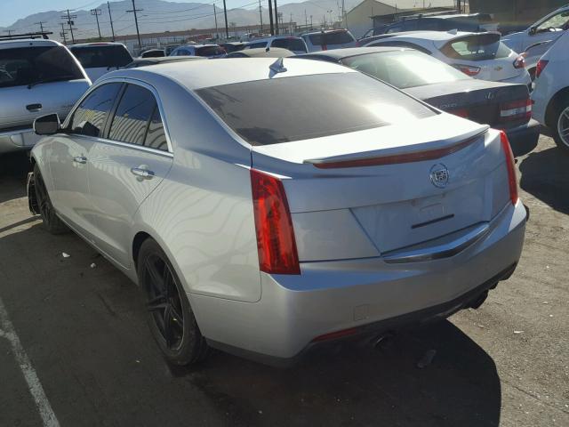 1G6AA5RXXD0159762 - 2013 CADILLAC ATS SILVER photo 3