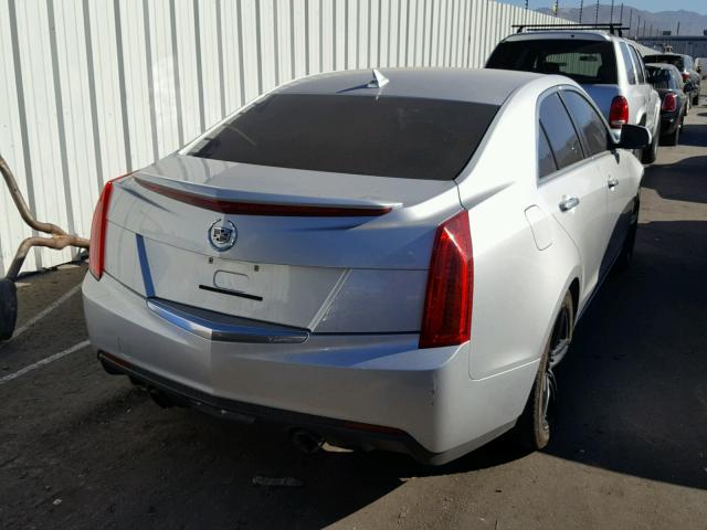 1G6AA5RXXD0159762 - 2013 CADILLAC ATS SILVER photo 4