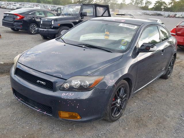 JTKDE167380222615 - 2008 SCION TC CHARCOAL photo 2