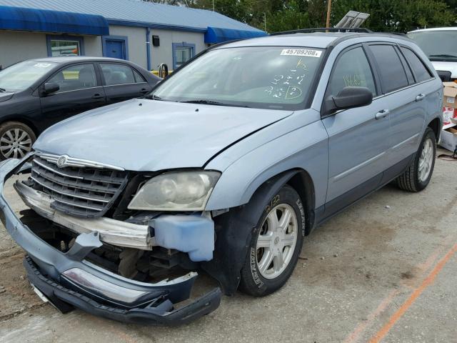 2C8GM68405R498452 - 2005 CHRYSLER PACIFICA T GRAY photo 2