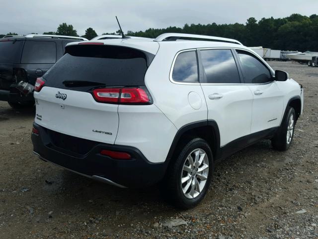 1C4PJMDB1FW719116 - 2015 JEEP CHEROKEE L WHITE photo 4