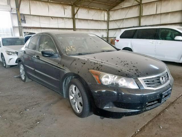 JHMCP26858C004765 - 2008 HONDA ACCORD EXL BLACK photo 1