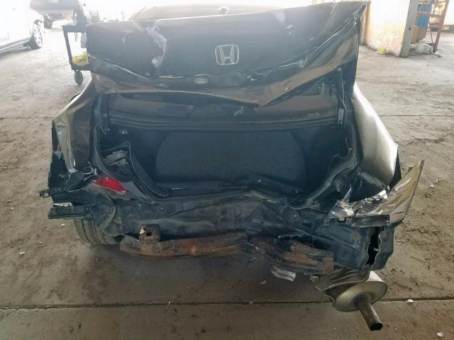 JHMCP26858C004765 - 2008 HONDA ACCORD EXL BLACK photo 9