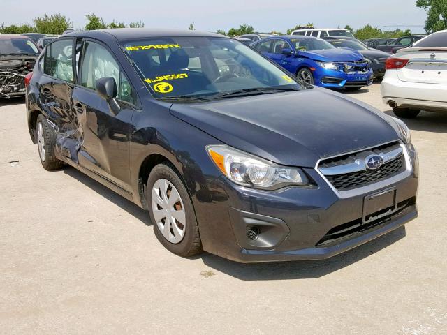 JF1GPAA61E8245567 - 2014 SUBARU IMPREZA GRAY photo 1