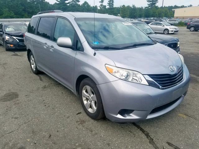 5TDKK3DC2CS214837 - 2012 TOYOTA SIENNA LE SILVER photo 1