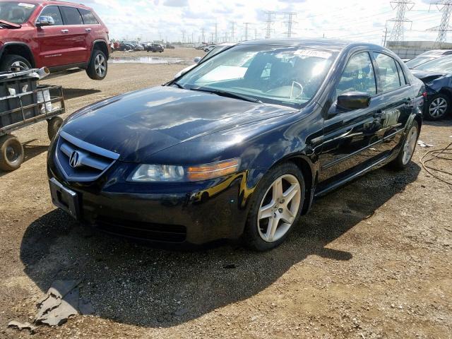 19UUA66266A026746 - 2006 ACURA 3.2TL BLACK photo 2