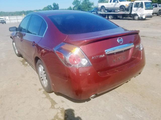 1N4AL2AP7CN443049 - 2012 NISSAN ALTIMA BAS BURGUNDY photo 3