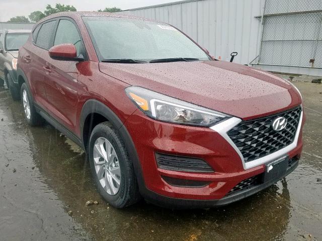 KM8J2CA49KU030932 - 2019 HYUNDAI TUCSON SE MAROON photo 1