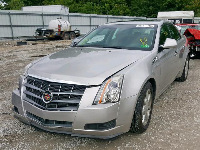 1G6DR57V580165871 - 2008 CADILLAC CTS HI FEA SILVER photo 2