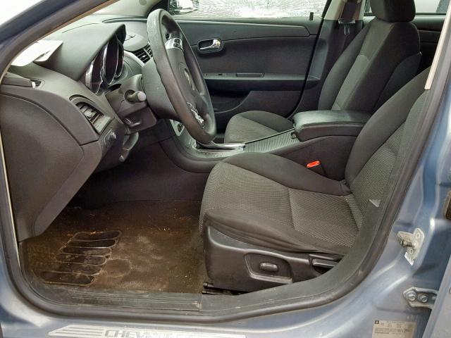 1G1ZH57B894105338 - 2009 CHEVROLET MALIBU 1LT BLUE photo 5