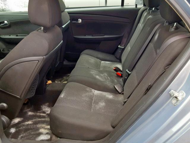 1G1ZH57B894105338 - 2009 CHEVROLET MALIBU 1LT BLUE photo 6