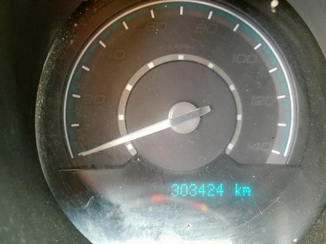 1G1ZH57B894105338 - 2009 CHEVROLET MALIBU 1LT BLUE photo 8