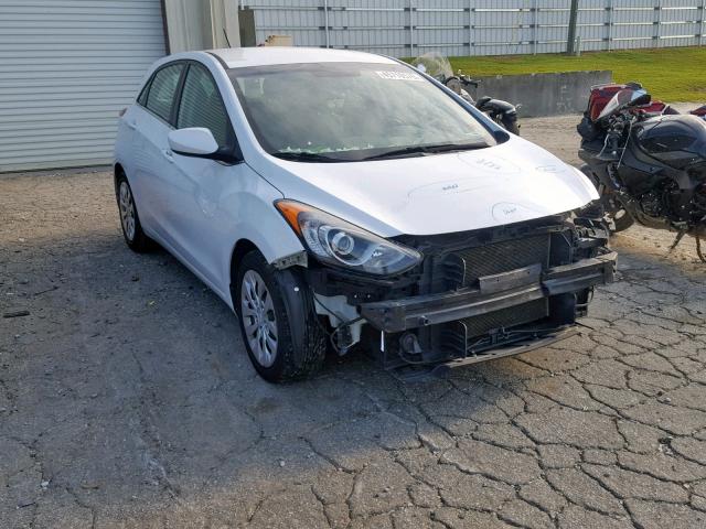 KMHD35LH0GU304922 - 2016 HYUNDAI ELANTRA GT WHITE photo 1