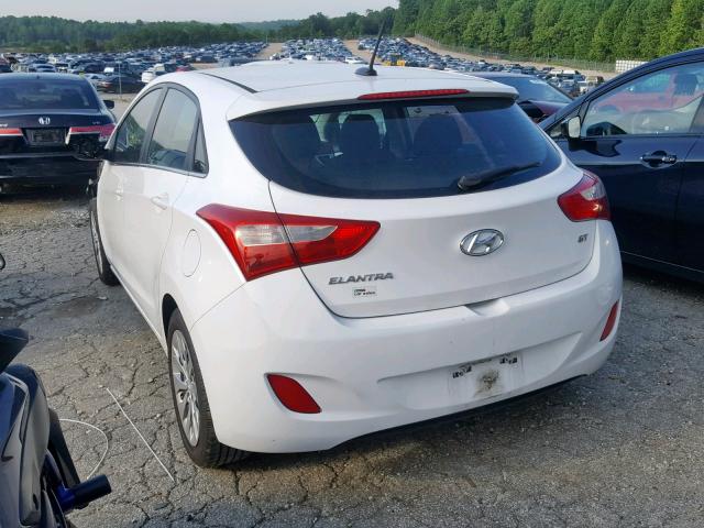 KMHD35LH0GU304922 - 2016 HYUNDAI ELANTRA GT WHITE photo 3