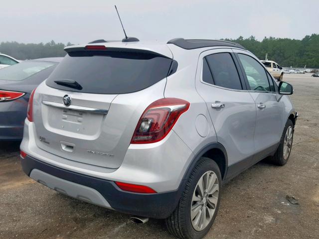 KL4CJASB7KB729306 - 2019 BUICK ENCORE PRE SILVER photo 4