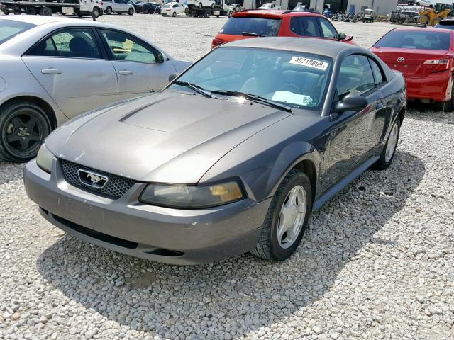 1FAFP40413F376732 - 2003 FORD MUSTANG GRAY photo 2