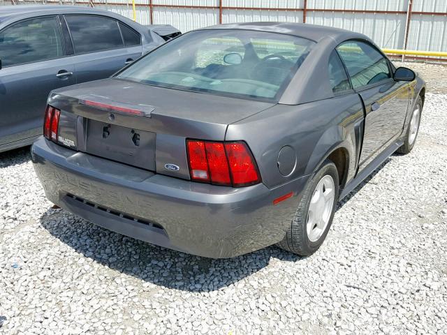 1FAFP40413F376732 - 2003 FORD MUSTANG GRAY photo 4