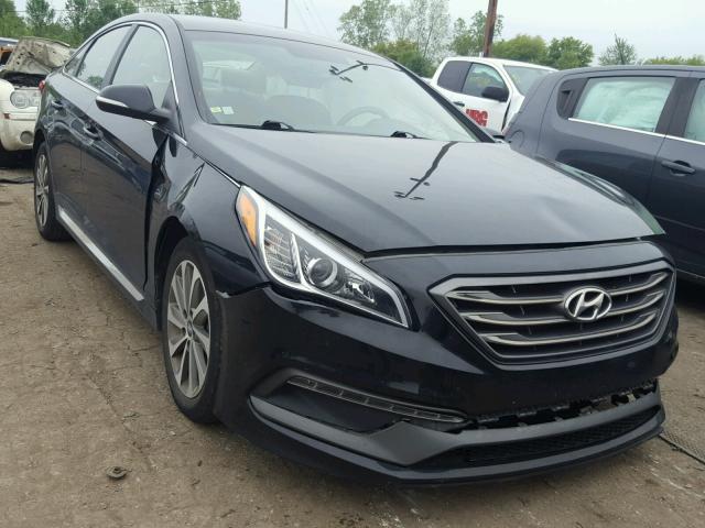 5NPE34AF4FH113906 - 2015 HYUNDAI SONATA SPO BLACK photo 1