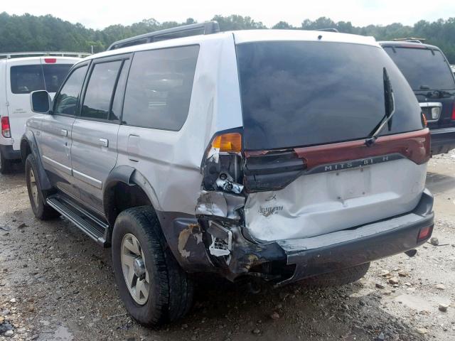 JA4LS41R12J034595 - 2002 MITSUBISHI MONTERO SP SILVER photo 3