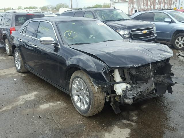 2C3CCAAG8EH209371 - 2014 CHRYSLER 300 BLACK photo 1