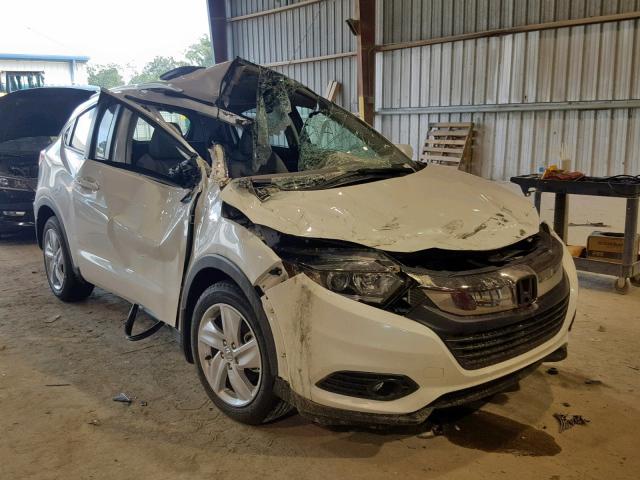 3CZRU5H58KM709374 - 2019 HONDA HR-V EX WHITE photo 1