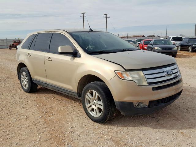 2FMDK48C97BB20773 - 2007 FORD EDGE SEL GOLD photo 1