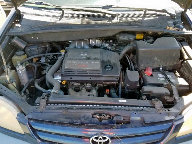 4T3ZF13C91U379515 - 2001 TOYOTA SIENNA LE BLUE photo 7