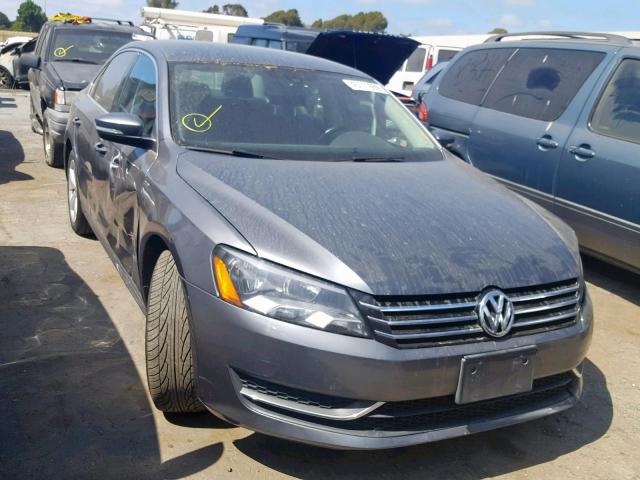 1VWAT7A34EC053882 - 2014 VOLKSWAGEN PASSAT S GRAY photo 1