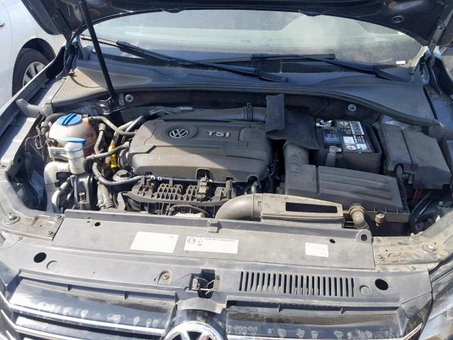 1VWAT7A34EC053882 - 2014 VOLKSWAGEN PASSAT S GRAY photo 7