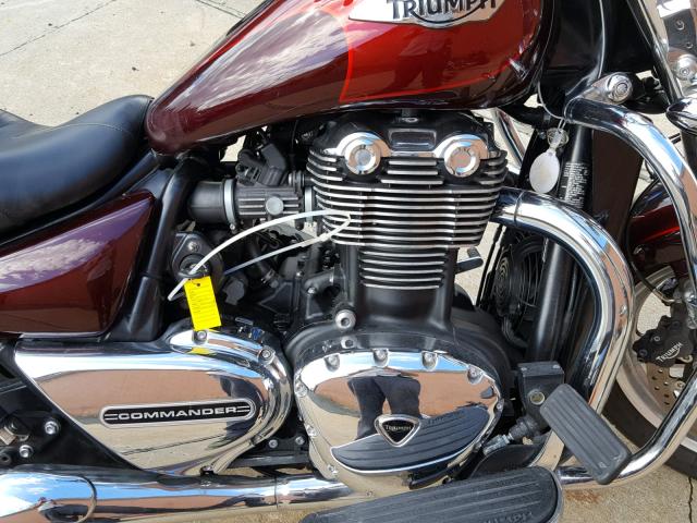 SMTB05WF2EJ643860 - 2014 TRIUMPH MOTORCYCLE THUNDERBIR RED photo 7