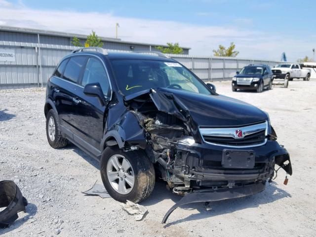 3GSDL43N58S706283 - 2008 SATURN VUE XE BLACK photo 1