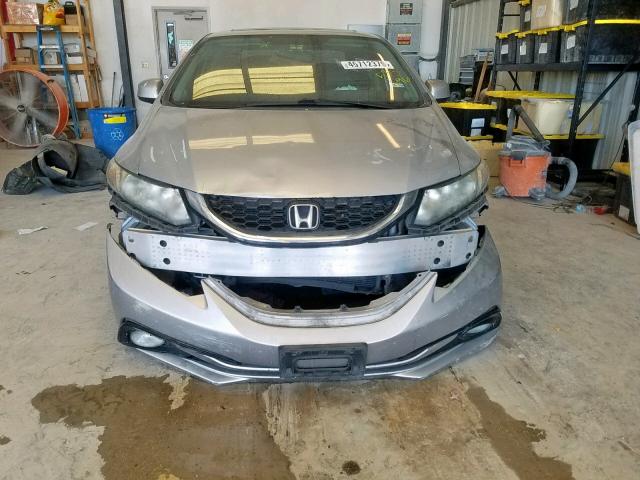 2HGFB2F96DH535696 - 2013 HONDA CIVIC EXL 银色 照片 9