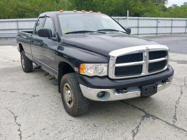 3D7KU28D43G709407 - 2003 DODGE RAM 2500 S BLACK photo 1