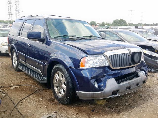 5LMFU28R74LJ10652 - 2004 LINCOLN NAVIGATOR BLUE photo 1