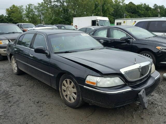 2LNHM84W08X636656 - 2008 LINCOLN TOWN CAR E BLACK photo 1