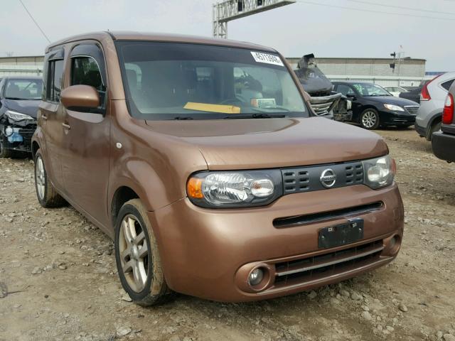 JN8AZ2KR8BT202284 - 2011 NISSAN CUBE BASE BROWN photo 1