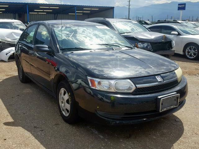 1G8AG52F33Z192426 - 2003 SATURN ION LEVEL BLACK photo 1