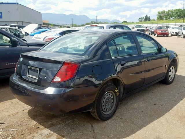 1G8AG52F33Z192426 - 2003 SATURN ION LEVEL BLACK photo 4